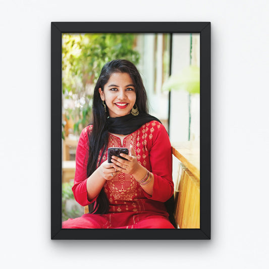 Personalized Wall Photo Frame – Custom Picture Frame for Home & Gifting (Available in 10.27x13.69 & 14x20 Inches)