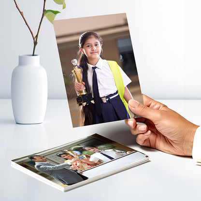 Furn Mela Premium Photo Printing – Matte & Gloss Finish | Multiple Sizes (4x6, 5x7, A4, 12x18, 18x24, 24x36) | Custom Photo Prints in Packs of 10, 25, 50, 75, 100