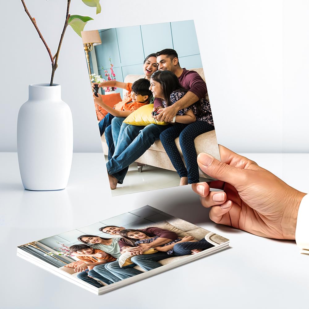 Furn Mela Premium Photo Printing – Matte & Gloss Finish | Multiple Sizes (4x6, 5x7, A4, 12x18, 18x24, 24x36) | Custom Photo Prints in Packs of 10, 25, 50, 75, 100