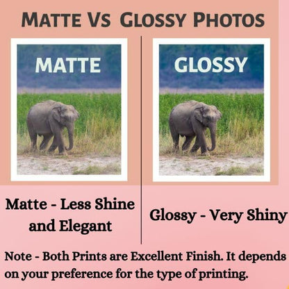Furn Mela Premium Photo Printing – Matte & Gloss Finish | Multiple Sizes (4x6, 5x7, A4, 12x18, 18x24, 24x36) | Custom Photo Prints in Packs of 10, 25, 50, 75, 100